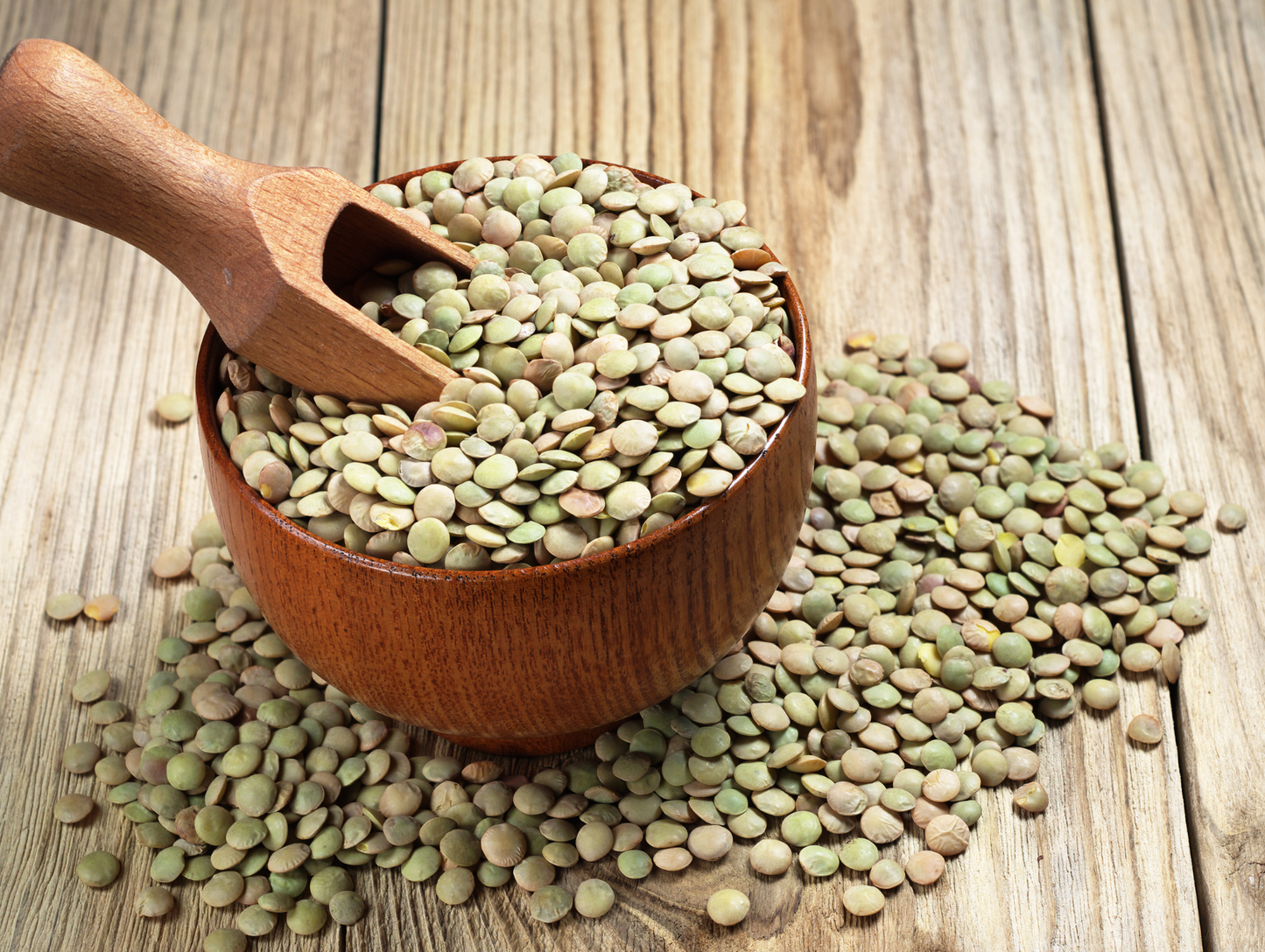 Lentilles vertes 1KG x 12 SERA