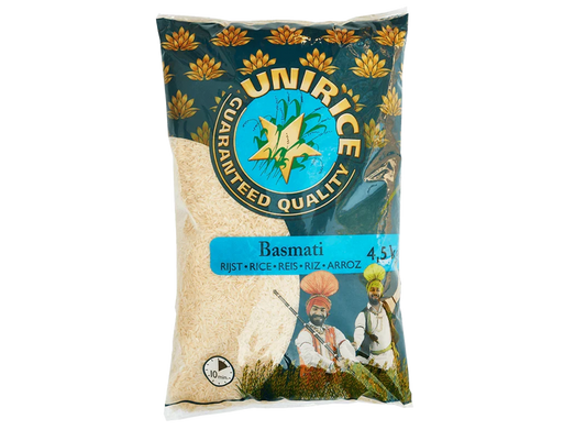 Riz basmati 4,5KG x 3 UNIRICE