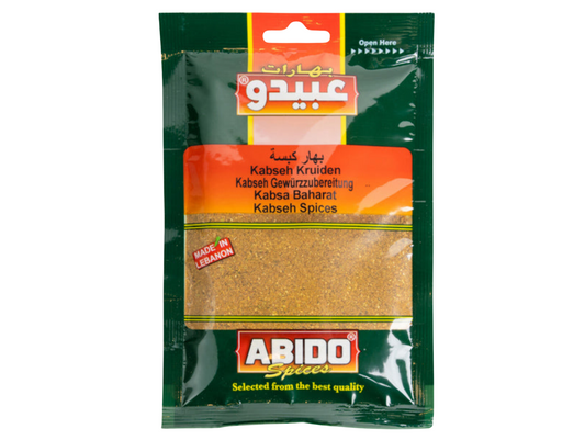 Mélange d'épices pour kabseh 50G x 10 - ABIDO