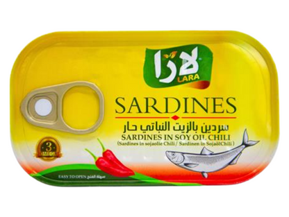 Sardines piquantes 125G x 50 LARA