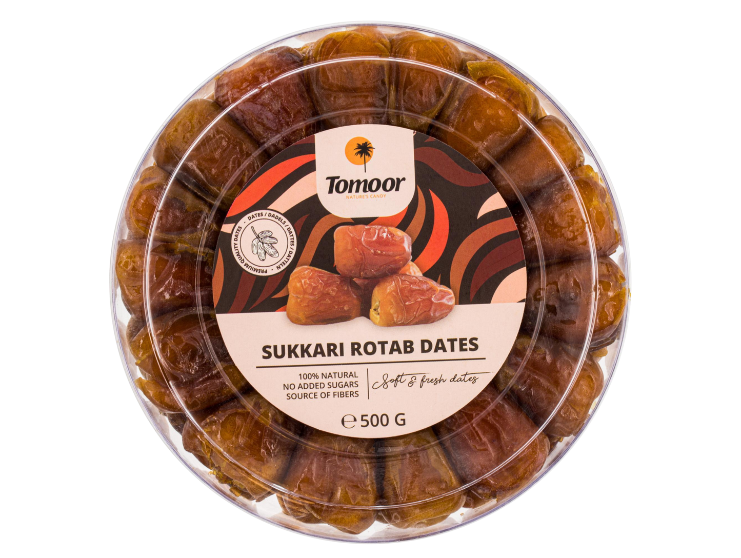 Dattes sukkari rotab 500Gr x 24 - TOMOOR