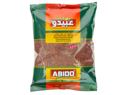 Piments rouge broyés (red chili) - ABIDO