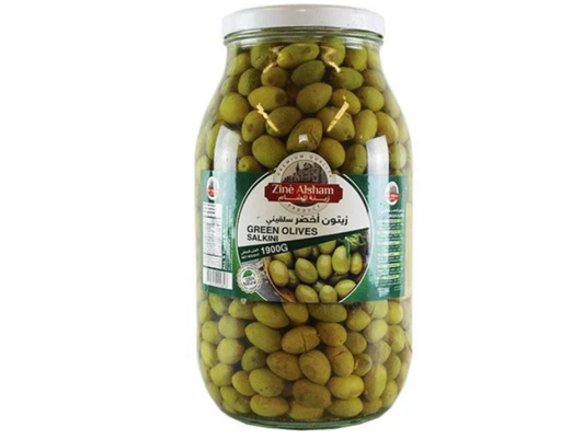 Olives vertes salkini 1300G x6 ZINE