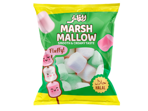 Marshmallow (vert) halal 65G x28 AL FAKHER