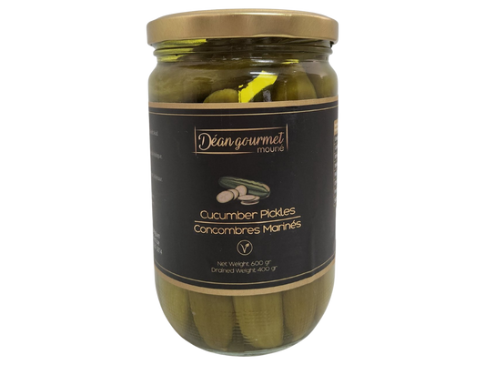 Wild Pickled Cucumbers 600G x 12 CHTOURA GARDEN