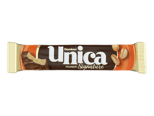 Boîte de 12 gaufrettes au beurre de cacahuète Unika 34G x12 GANDOUR