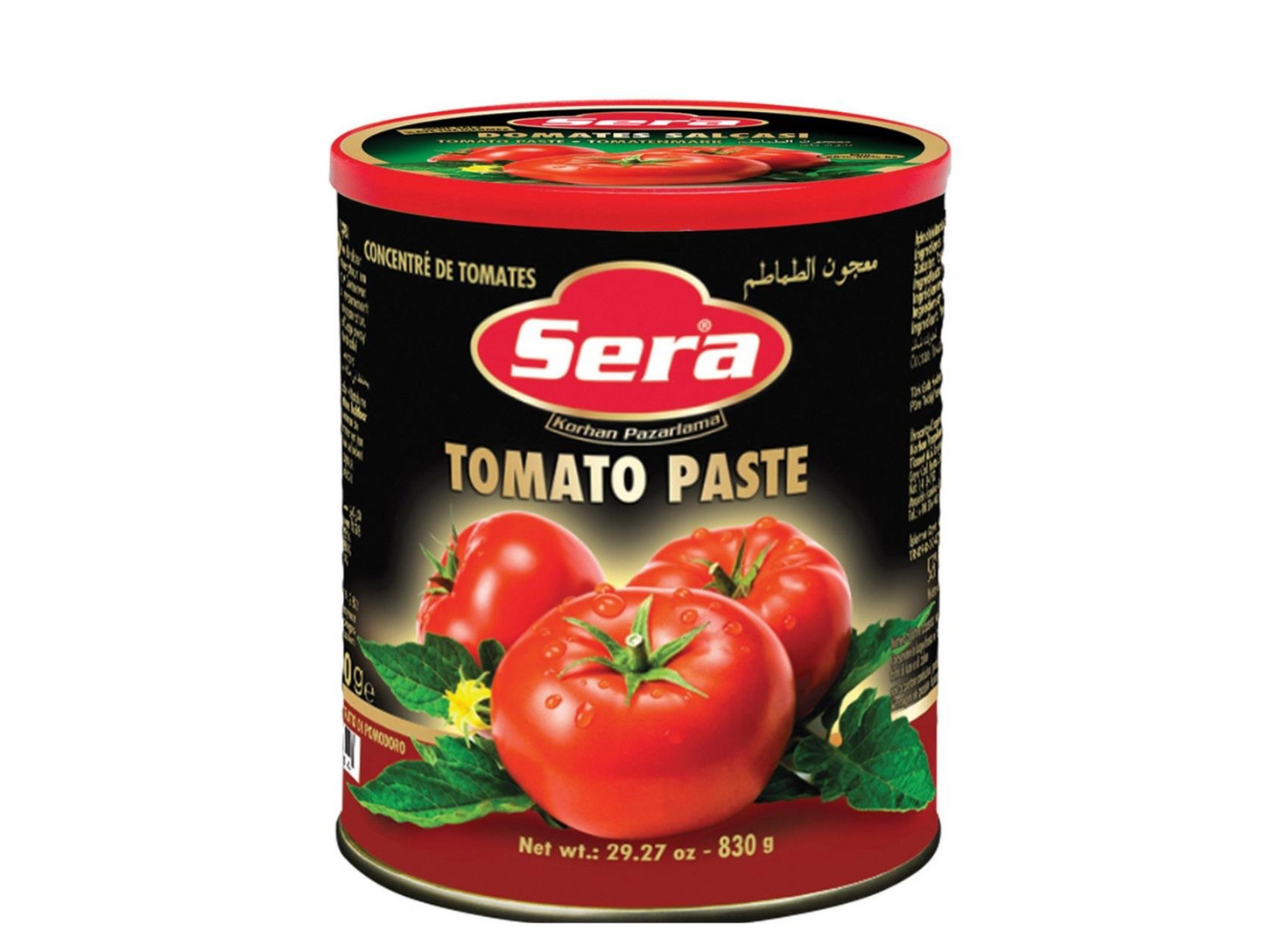 Concentré de tomate 830G x12 SERA