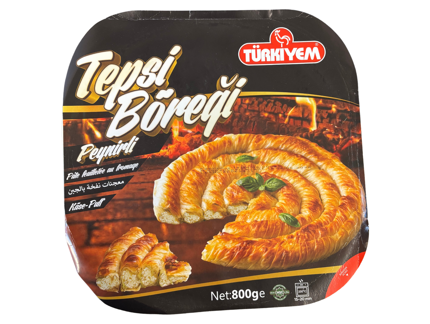 Borek au fromage 800G x6 TURKIYEM