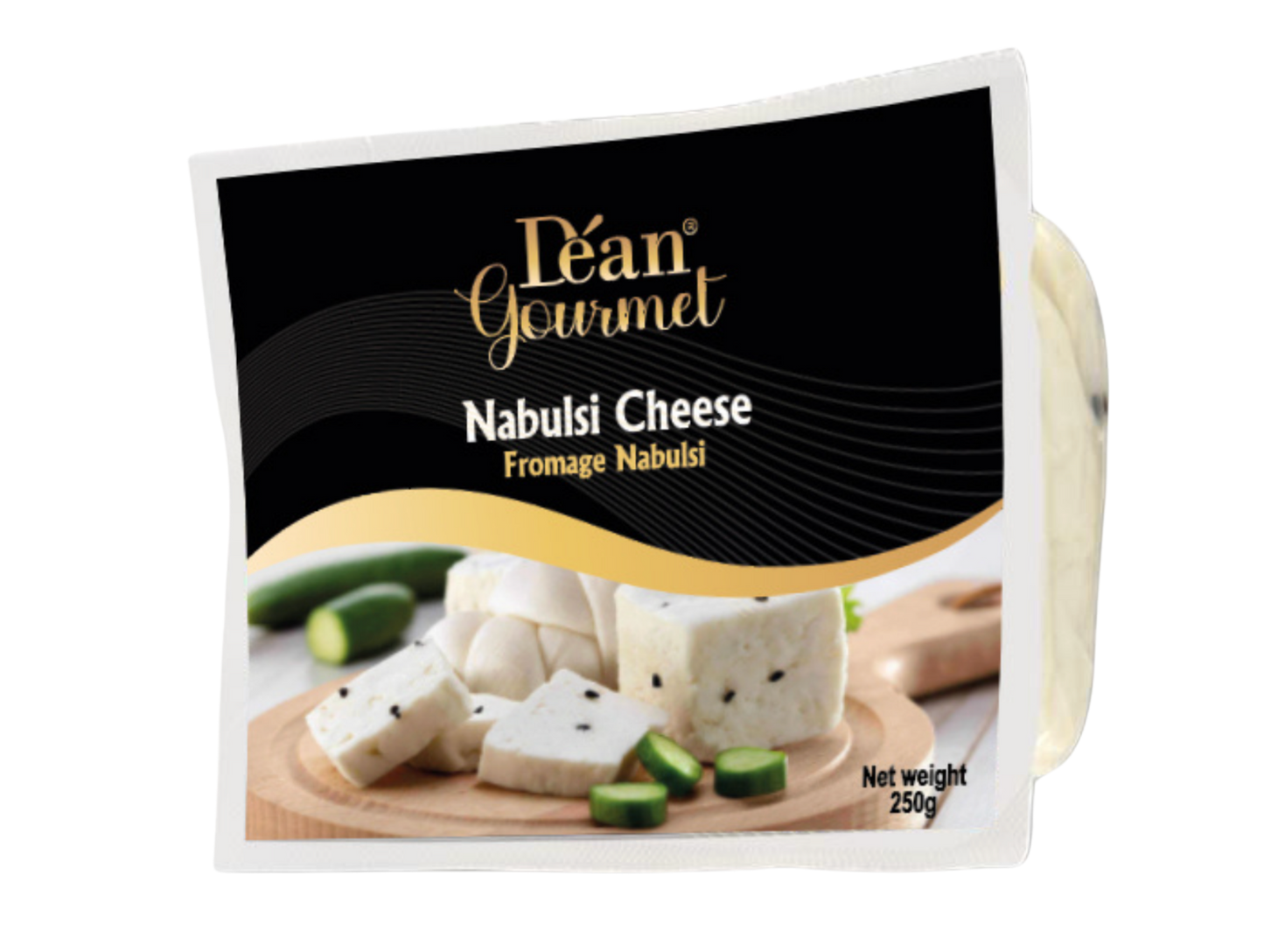 Fromage nabulsi aux graines de nigelle 250G x 5 DEAN GOURMET