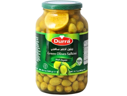 Olives vertes Salkini 1300 G x 6 DURRA