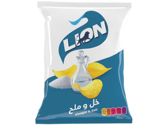 Chips au sel et vinaigre 60G x 15 - LION