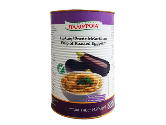 Purée d'aubergines 4,2KG x3 PALIRRIA