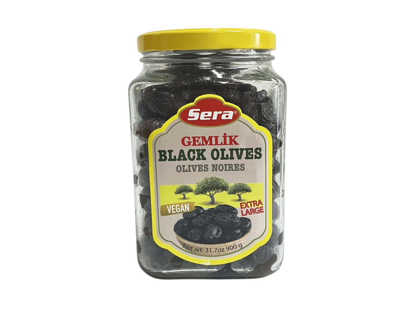 Olives noires façon Grecque 900G x6 SERA