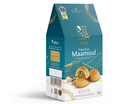 Maamoul aux pistaches fancy 350G x12 AGHATI