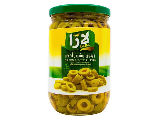 Olives vertes coupées 350G x 12 LARA