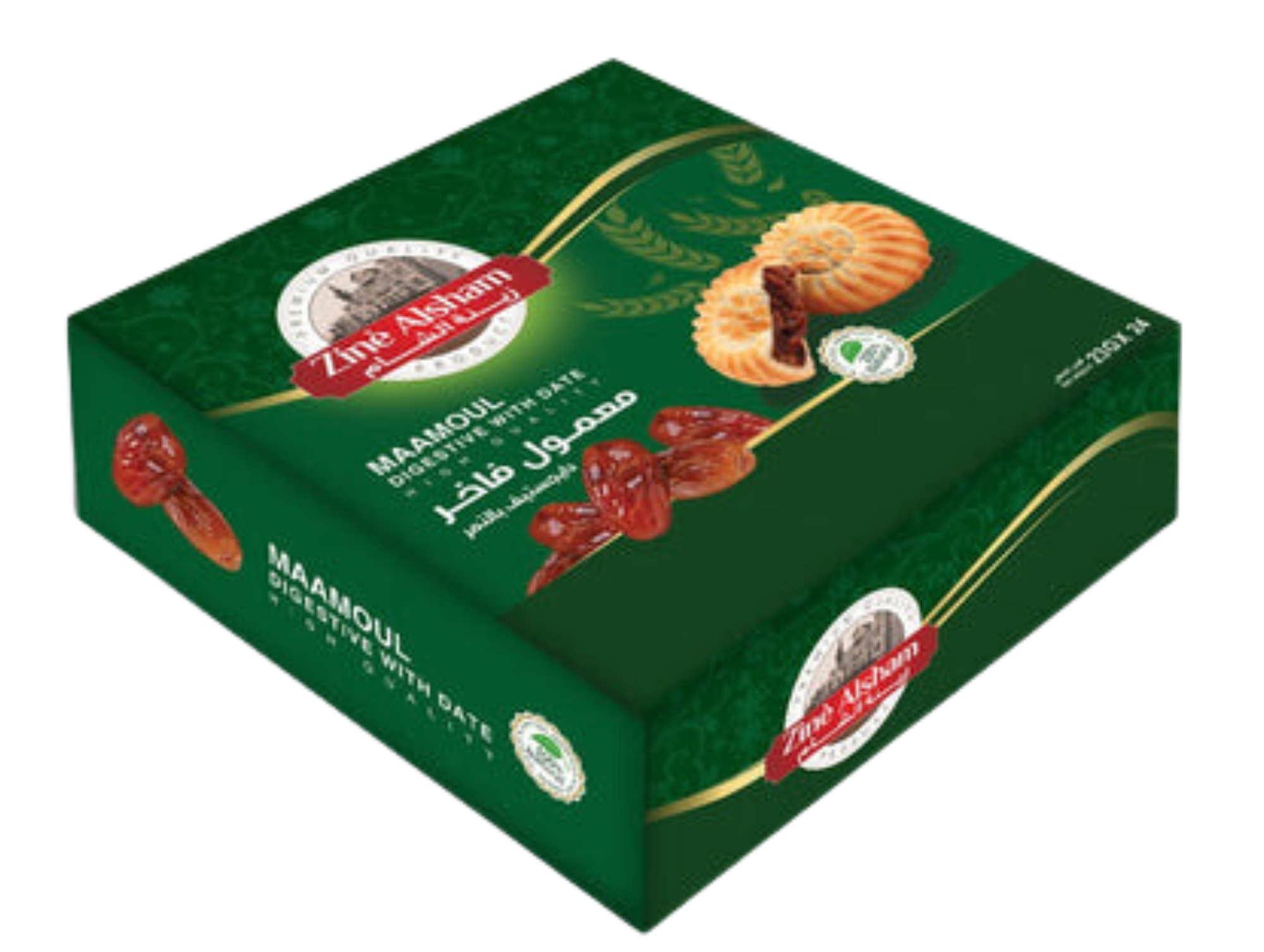 Maamoul with dates 12 pieces 40G x 6 ZINE ASHLAM – MIDDLE EAST FOOD