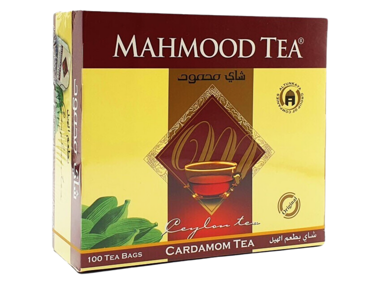 Thé cardamome en sachet 200G  x18 MAHMOOD