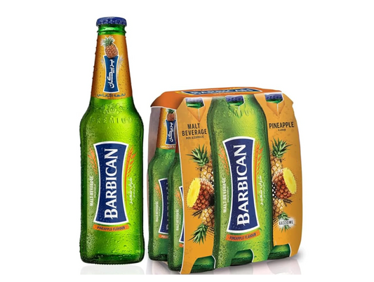 Bière sans alcool ananas 330ML x24 BARBICAN