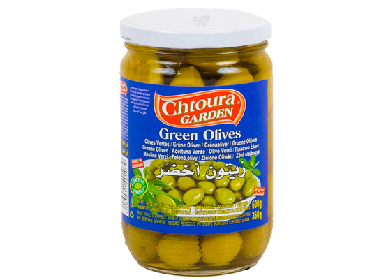 Olives vertes 600G x 12 CHTOURA GARDEN