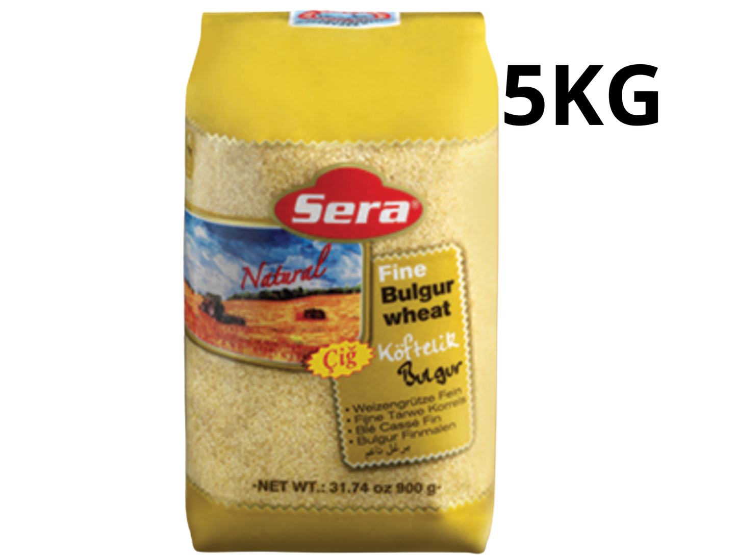 Boulgour fin 5KG x 4 SERA