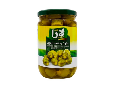 Olives fourré au citron 375G x 12 LARA