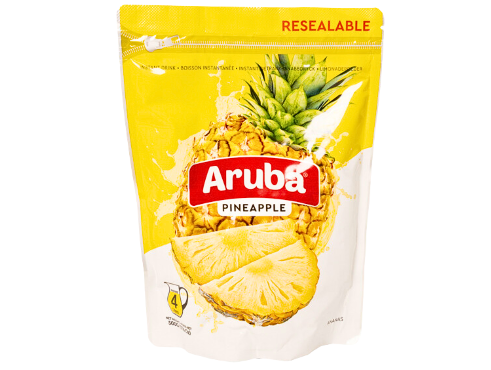 Boisson instantanée saveur ananas 500G x20 ARUBA