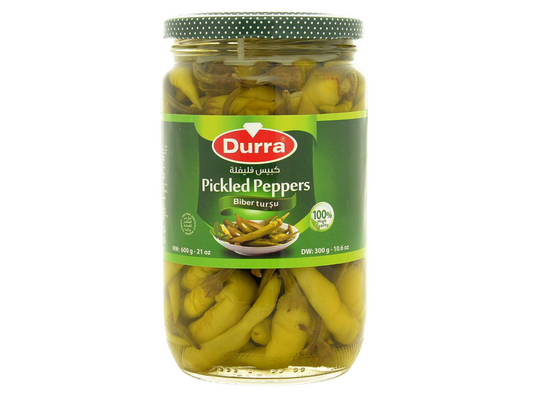 Piments marinés 600G x12 DURRA