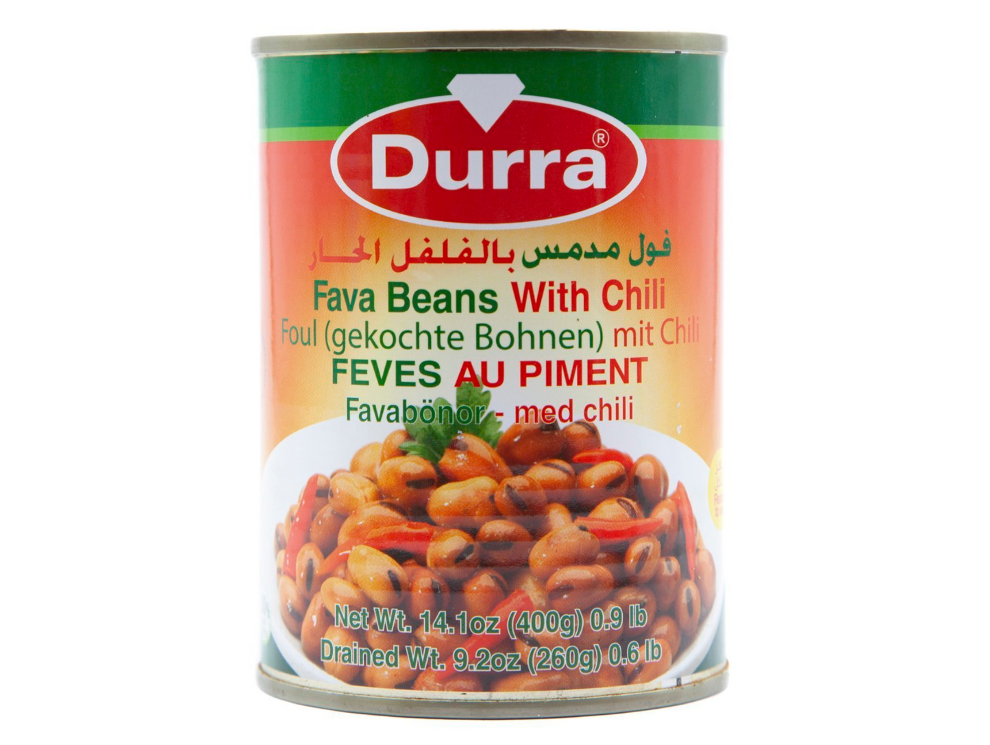 Fèves au chili 400G x24 DURRA