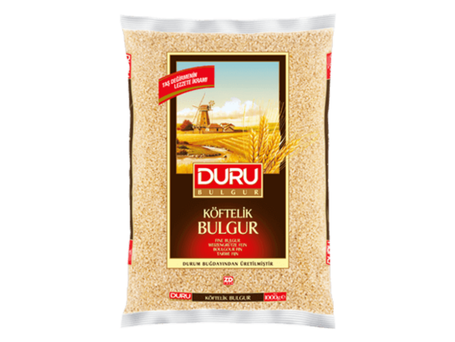 Boulgour brun fin 1KG x12 DURU