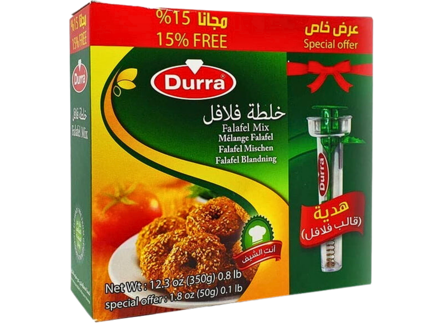 Préparation pour falafel 350G x12 + un moule offert DURRA