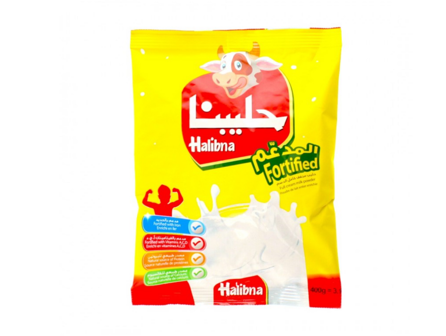 Lait entier poudre 350G x24 HALIBNA