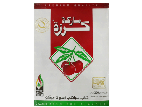 Thé noir de ceylan 200G x36 CHERRY BRAND