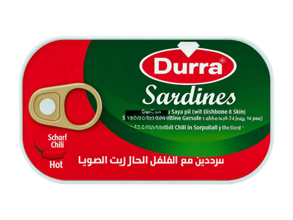 Sardines piquantes 129G x50 - DURRA