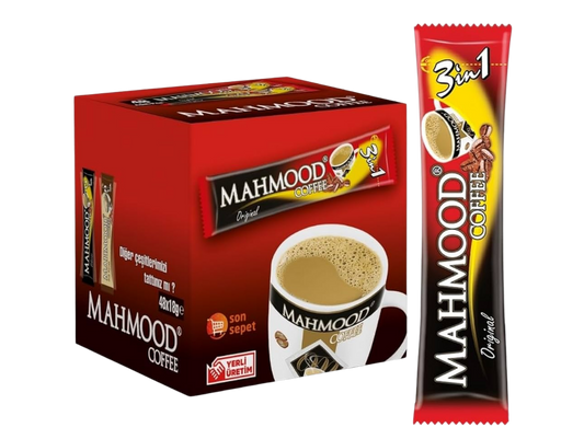 3-in-1 sweetened milk coffee stick 18G x24 - MAHMOOD COFFEE