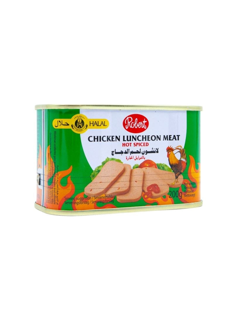 Mortadelle de poulet hot 200G x24 ROBERT