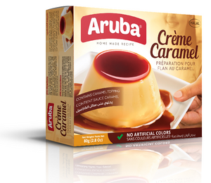 Préparation pour crème caramel 80G x24 ARUBA