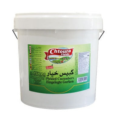 Concombres marinés et tranchés 10KG CHTOURA FIELDS