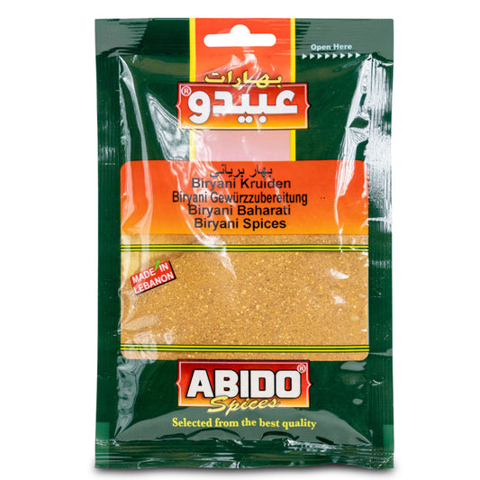 Epices biryani 50G x10 ABIDO