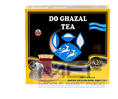 Thé earl grey en sachets 200GR x24 DO GHAZAL