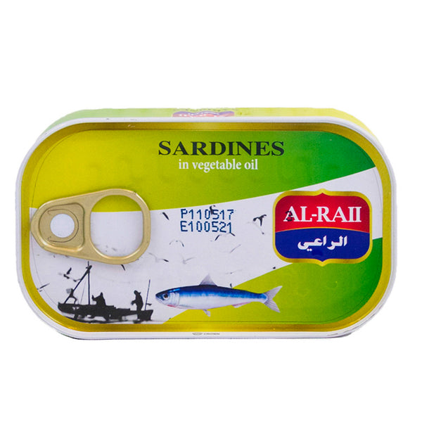 Sardine à l'huile de tournesol 125G x50 ALRAII