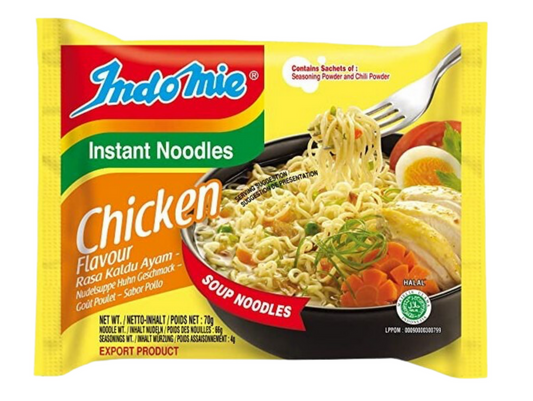 Nouilles Instantanées au poulet 70G x40 INDOMIE