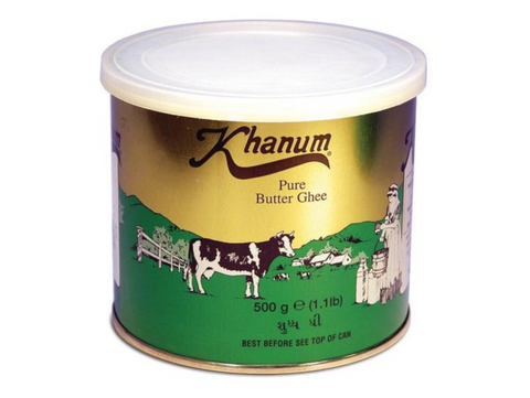 Beurre de vache clarifié 500GR x12 KHANUM