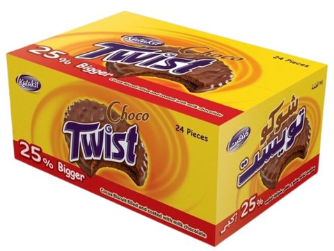 Biscuit au chocolat 24Pièces x6 Choco TWIST