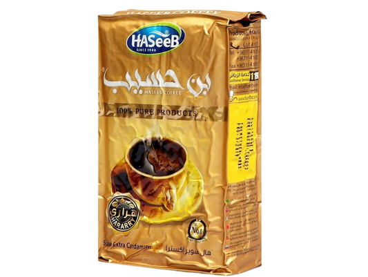 Café moulu super extra cardamone 500G x10 HASEEB