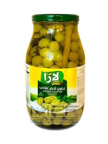 Olives vertes tofahi 1800G x4  LARA